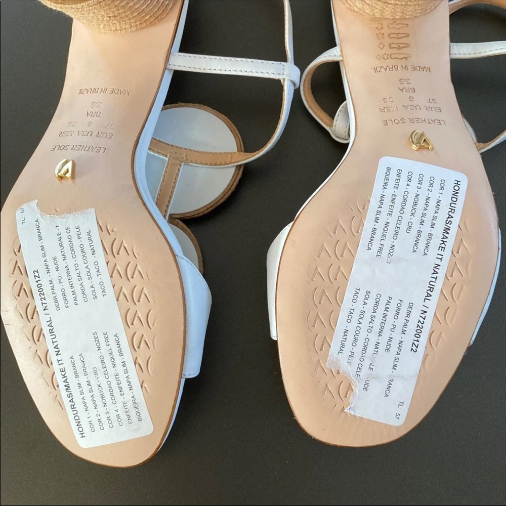 Anthropologie Vicenza Natural Rope Honduras Heels - Picture 10 of 11
